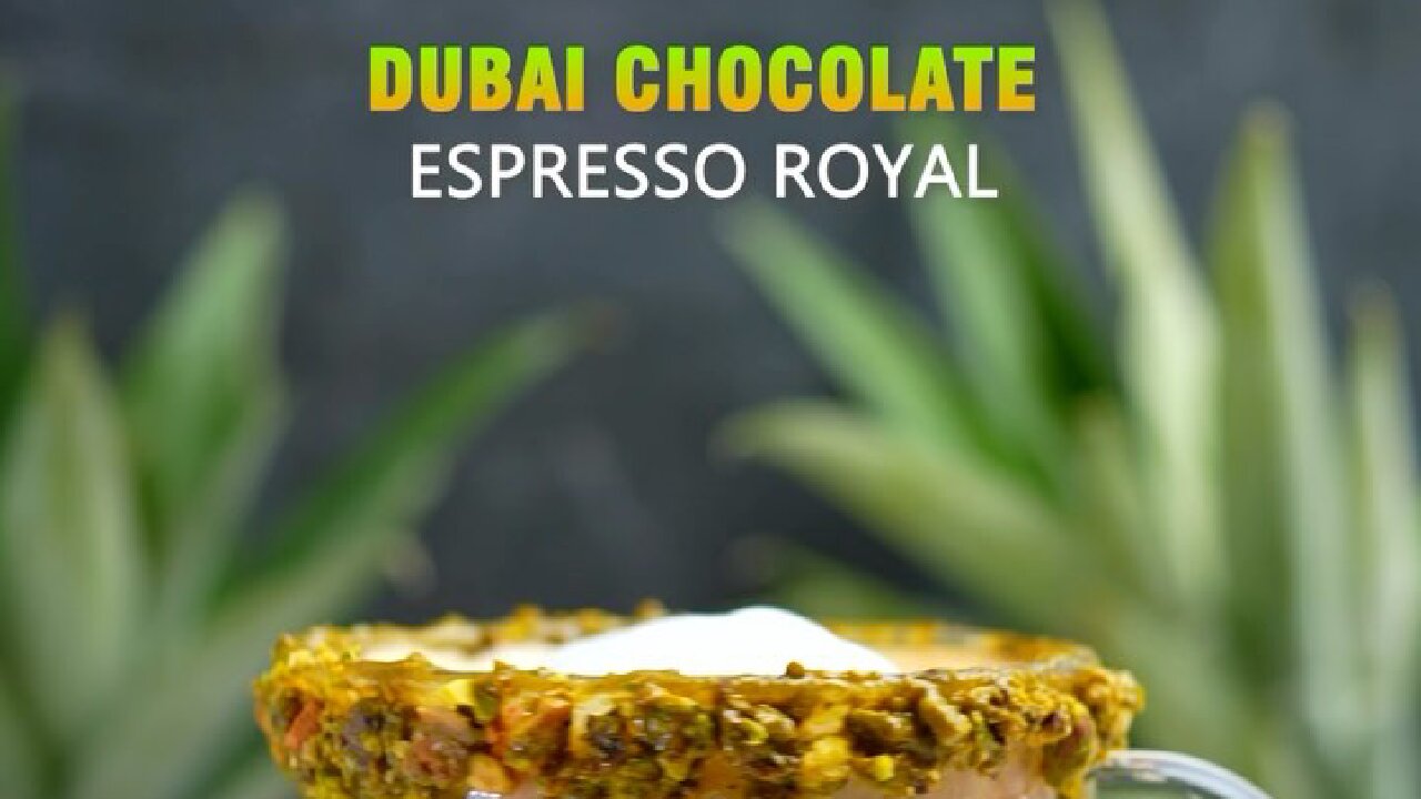 COCKTAIL DUBAI CHOCOLATE ESPRESSO ROYAL