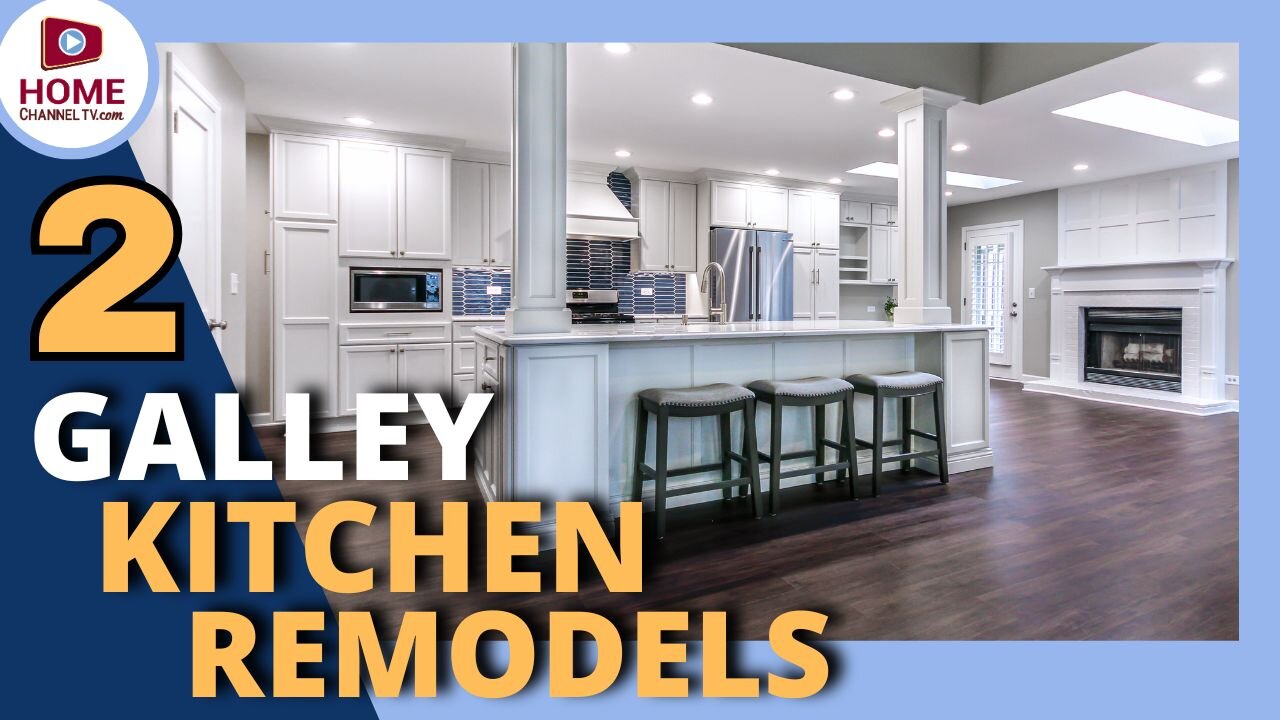 Galley Kitchen Remodels that MAXIMIZE Space & Function!