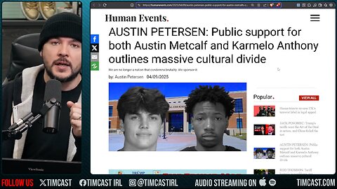 Over $250,000 Raised For Karmelo Anthony In Killing Of Austin Metcalf, Story DIVIDES On Racial Lines
