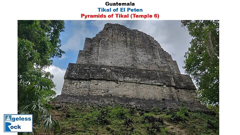 Tikal : Pyramid VI - Temple of Inscriptions