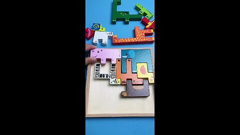 Arrange these pieces on the box
