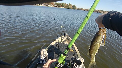 Catchin' time! The weather is great and the bass are biting!