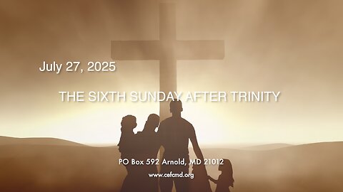 Cornerstone Free Church Worship Service - July 27, 2025