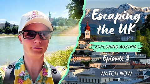 City Sights in Salzburg 🇦🇹 | Brit Reacts to Salzburg City Beauty (Escaping the UK Ep 3)