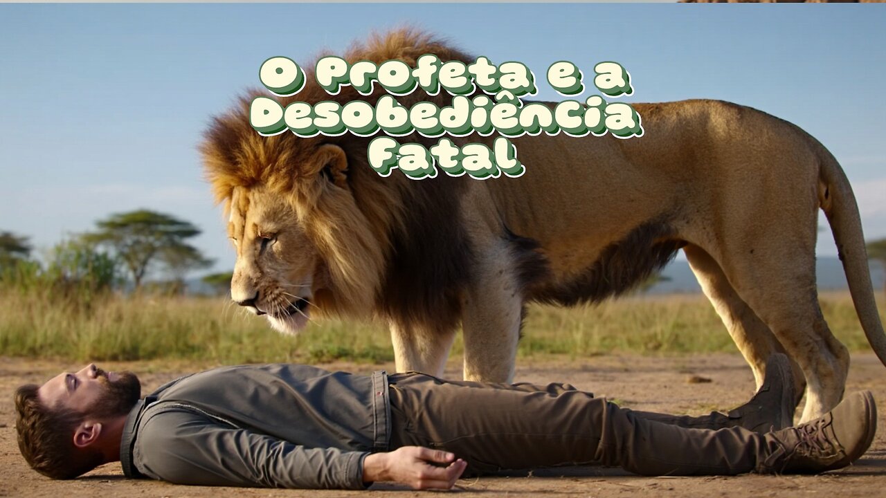 🚨 O Profeta que Morreu por um Pequeno Desvio… e o Leão que o Esperava! ⚠