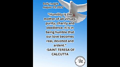 Daily Insight August 23, 2025 #faith #bible #Insight