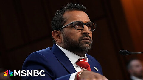 FULL TESTIMONY - Kash Patel faces intense pressure.