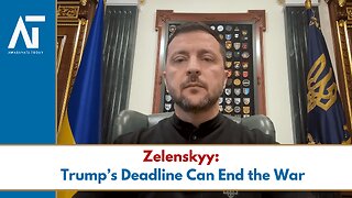 Zelenskyy Backs Trump’s 10-Day Peace Ultimatum to Russia | Amaravati Today