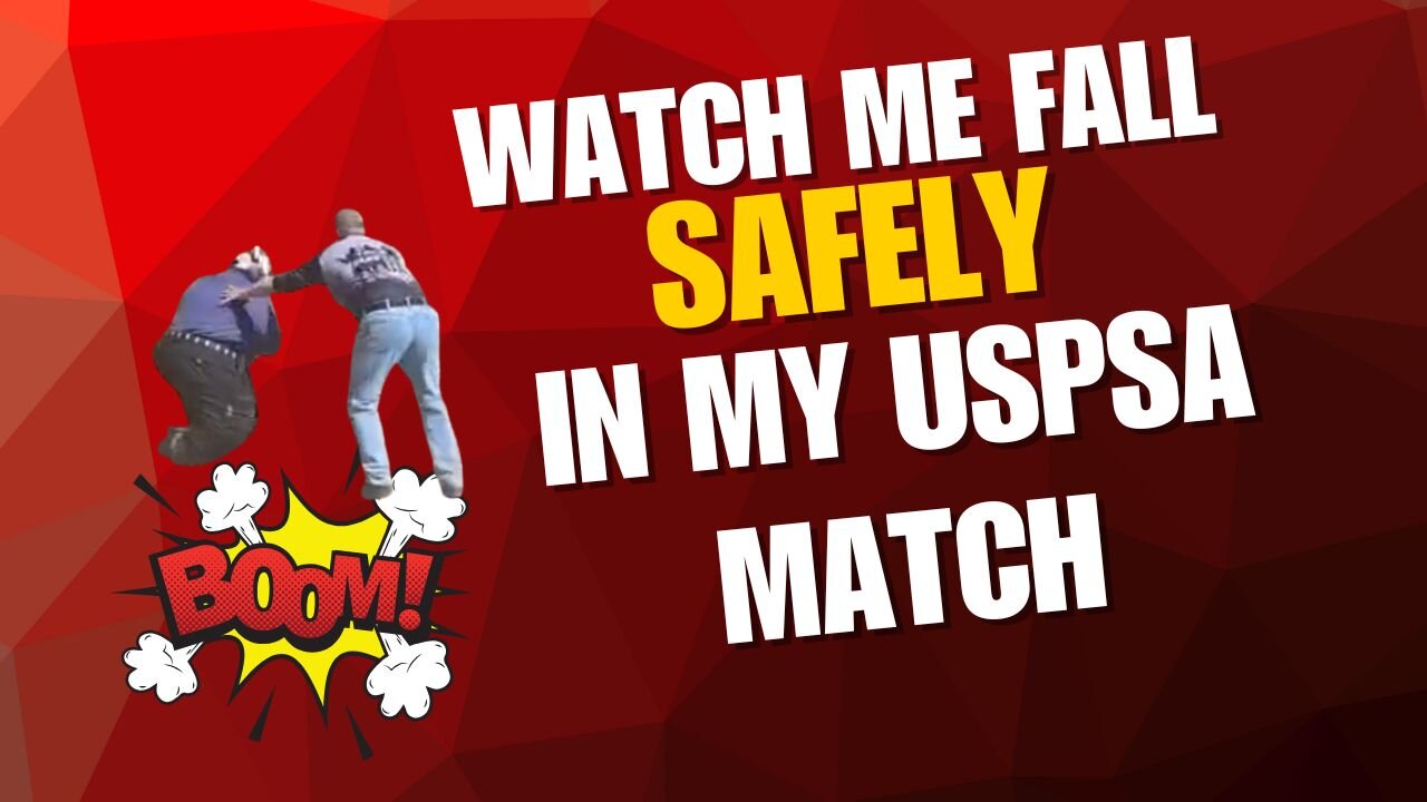How to fall in USPSA, and a POV of my first fall in USPSA