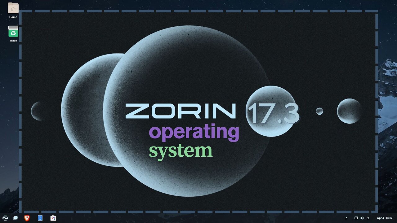 OS - Zorin OS 17.3