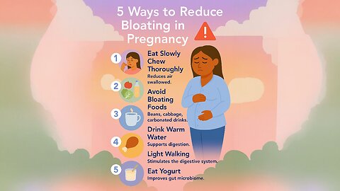 5 Easy Tricks to Relieve Bloating During Pregnancy