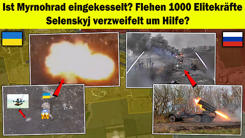 Zieht sich die Einkesselung um Myrnohrad zu?⚔️ Flehen 1000 Elitesoldaten Selenskyj an❓💥Ukraine Krieg