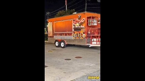 New 2024 - 8' x 16' Kitchen Food Concession Trailer for Sale in North Carolina!
