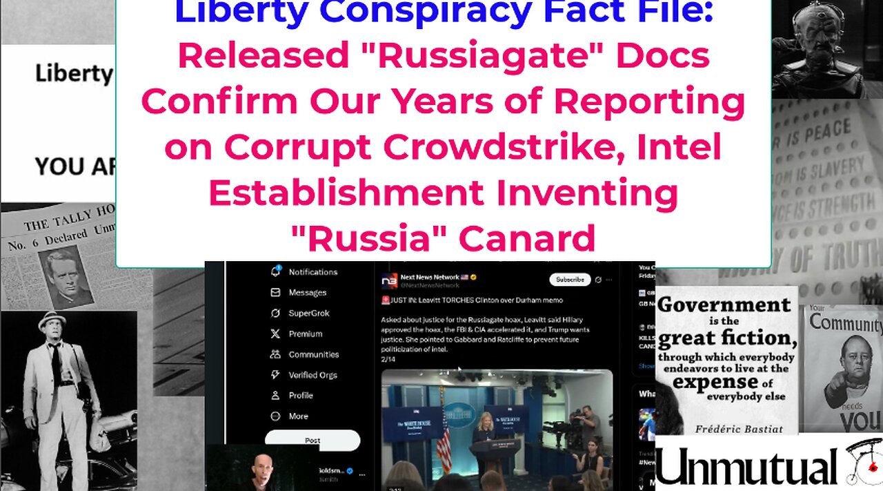 Liberty Fact File: Docs Confirm Our Coverage, DNC, Intel Cooked Up Russia Hoax