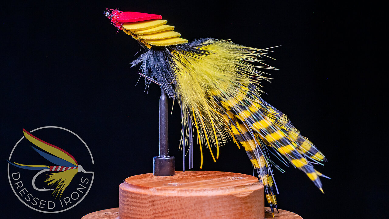 Tying the Armadillazilla - Dressed Irons