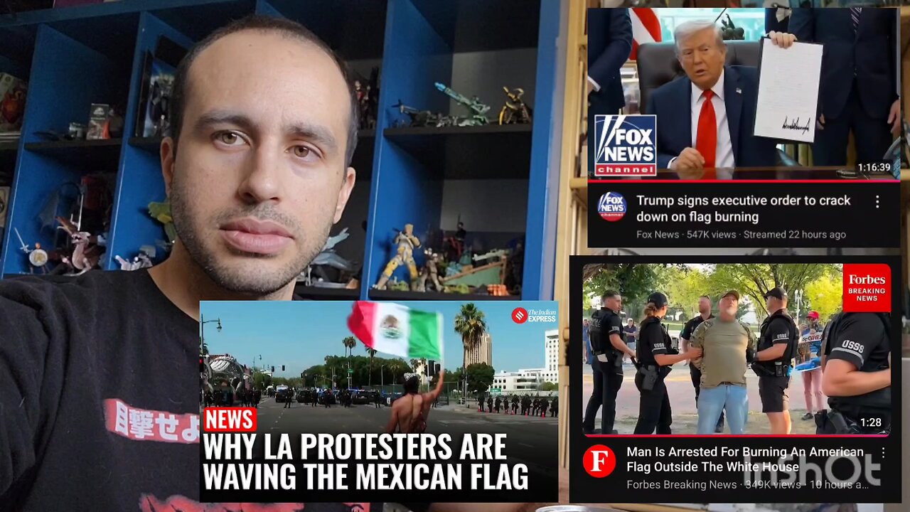 communists attack our symbols of freedom.