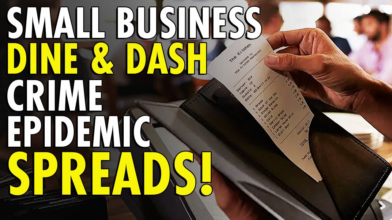 THIEVES Caught on Camera: Dine-and-Dash CRIME WAVE What Officials Won't ADMIT