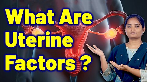 What Is Infertility Due To Uterus? Pregnancy Homeopathy Treatment Cure Medicine | Gynaecology Women
