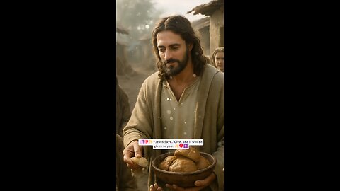 ♥️✨✝️"Give, and it will be given to you."✝️✨♥️ #faithingod #jesuslovesyou #bibleverses #jesuschrist