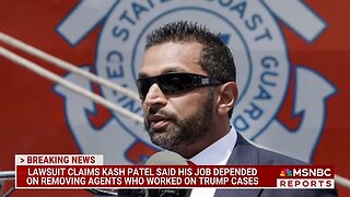 BREAKING: Lawsuit claims Kash Patel said his job depended on firing agents in Trump cases