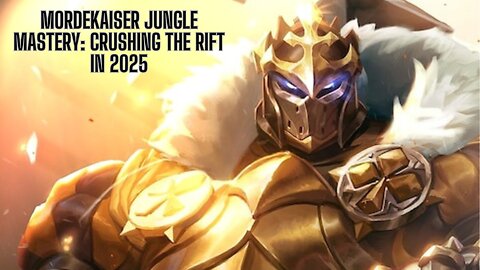 Mordekaiser Jungle Mastery: Crushing the Rift in 2025