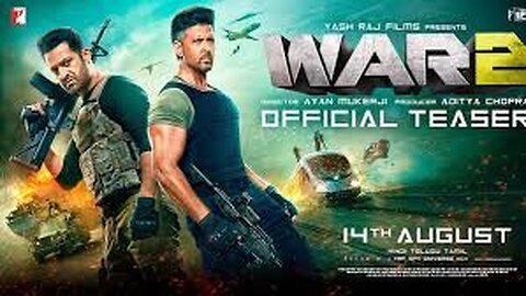 WAR 2 | Official Teaser | Hrithik Roshan | NTR | Kiara Advani | Ayan Mukerji | YRF Spy Universe
