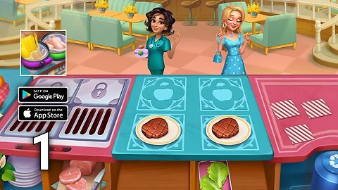 Cooking Rage Restaurant Game Gameplay Walkthrough Part 1 (iOS, Android) | Cooking Restaurant