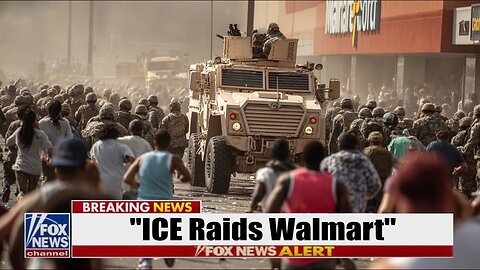 Walmart Turns Warzone... as ICE Raids Superstore