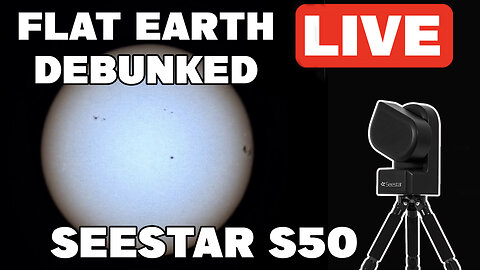 FLAT EARTH CLAIM DEBUNKED LIVE