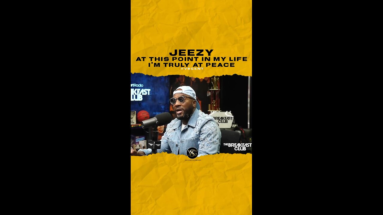 @jeezy At this point in my life I’m truly at peace