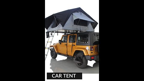 Quick Setup All-Weather Camping Foldable Car Roof Tent