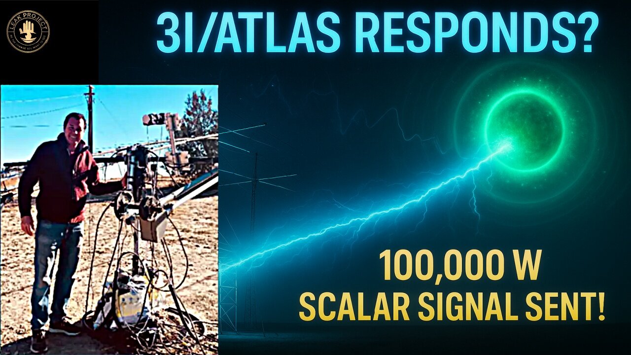 📡 He Sent 100,000 WATTS Directly to 3I/ATLAS
