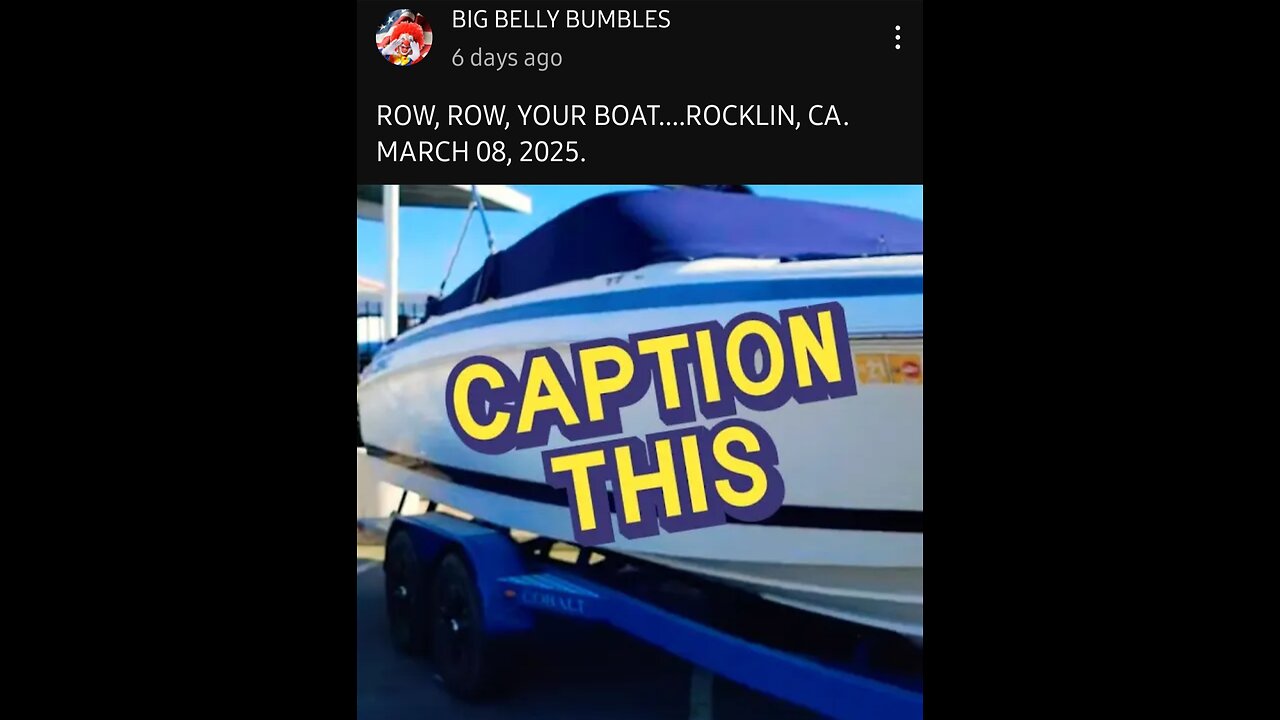 FOR RUMBLE ONLY / BIG BELLY BUMBLES YOUTUBE CHANNEL UPDATE