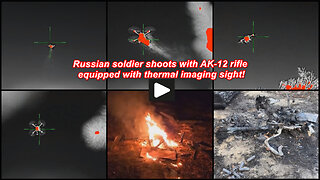 Kherson area: Russian soldier destroys Ukrainian attack drones
