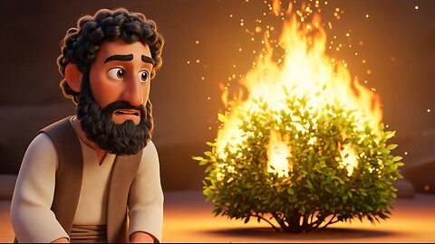 Moses and the Burning Bush Animation