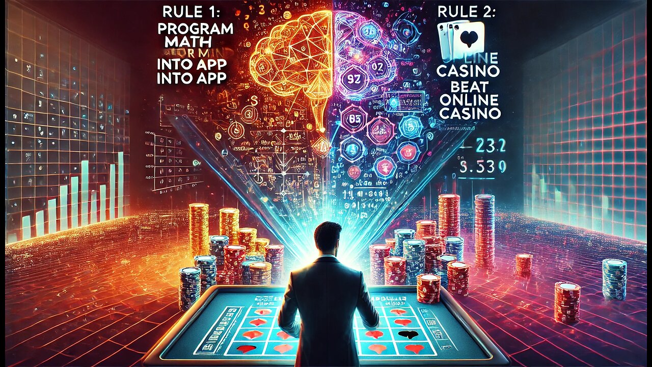 🎥 BACCARAT RULES: 1. Program Math From Mind Into App | 2. Beat Online Casino