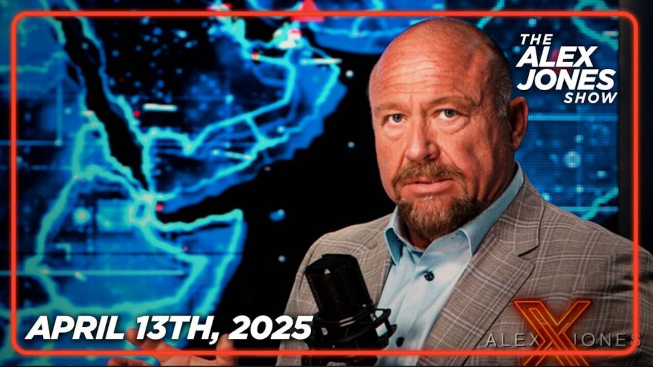 THE ALEX JONES SHOW - 4/13/2025: Alex Jones Warns the Deep State is Planning Massive Race-Based False Flag Terror Attacks to be Blamed on Trump and His Supporters