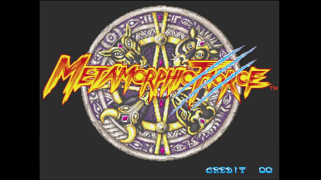 Metamorphic Force - Full Playthrough - ARCADE 1993