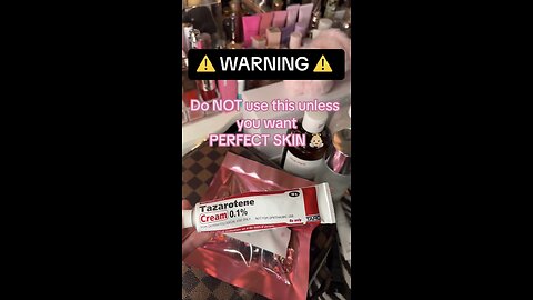 Warning don’t use this unless you want perfect skin