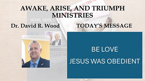 BE LOVE #18 - JESUS HONORED BLOOD COVENANT