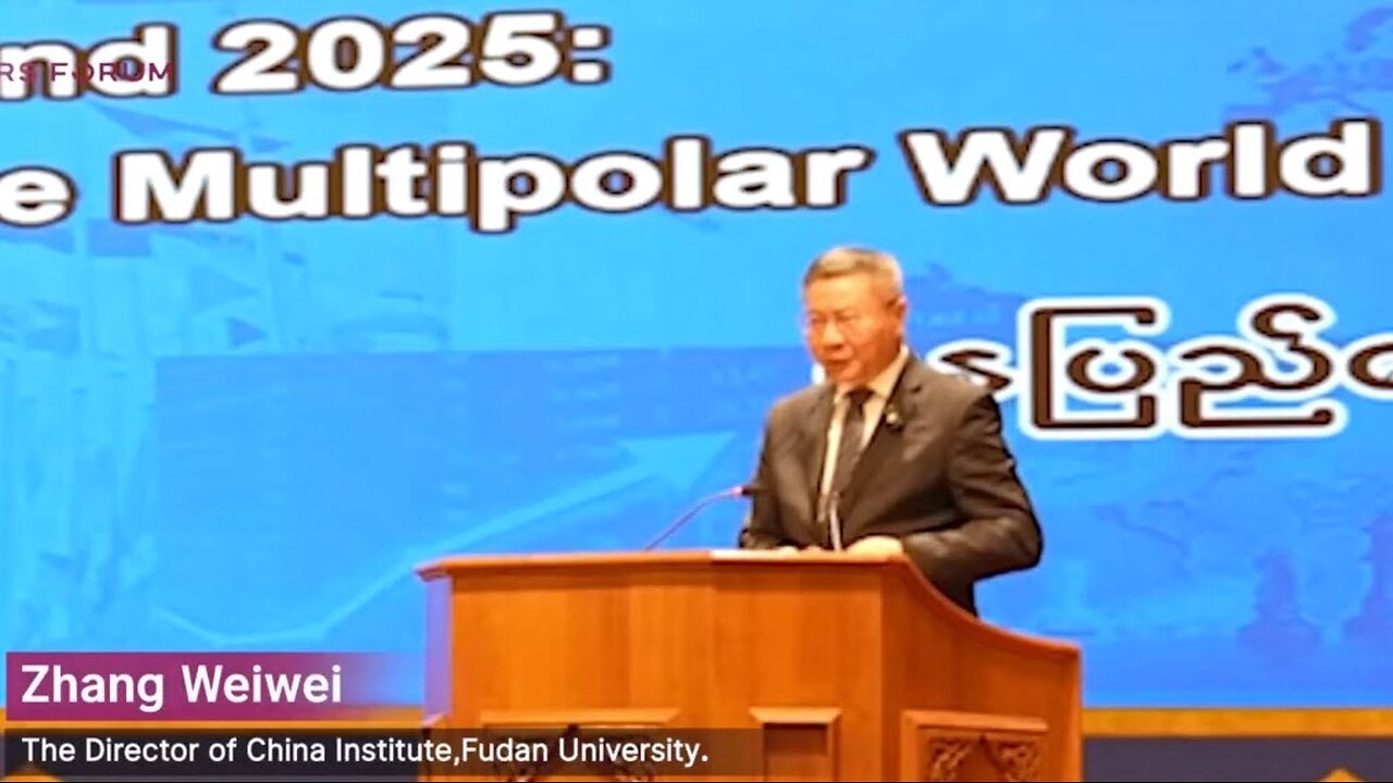 Professor Zhang Weiwei: A Multipolar World Has Emerged, But Who Wins? (3-21-2025)