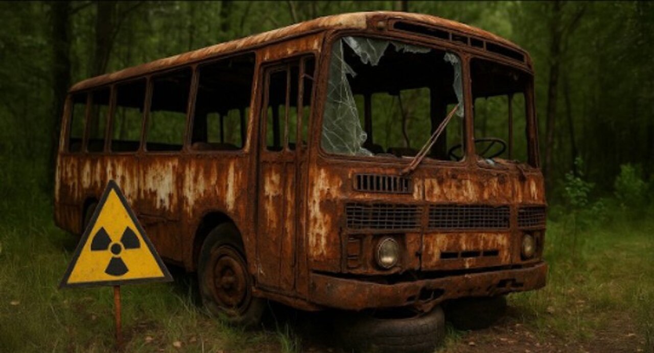 Fully restoration abandoned chernobyl bus restoring old bis forgotten for 40 years