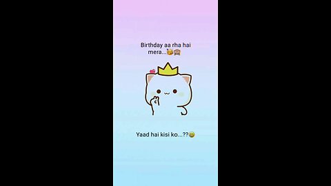 My Birthday is Coming Soon 😉✌