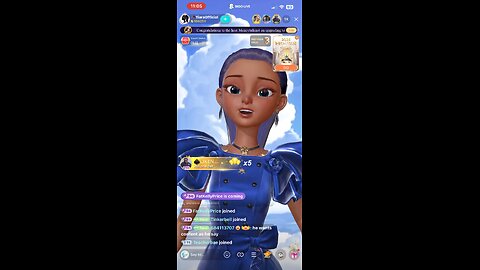 TiaraOfficial badge gets taken by MessyCaller