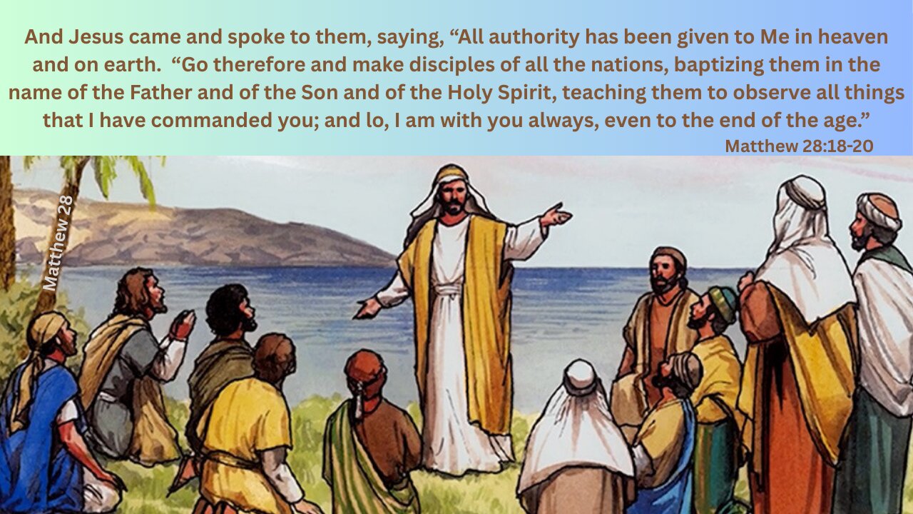 Matthew 28 : JESUS IS ALIVE!!!