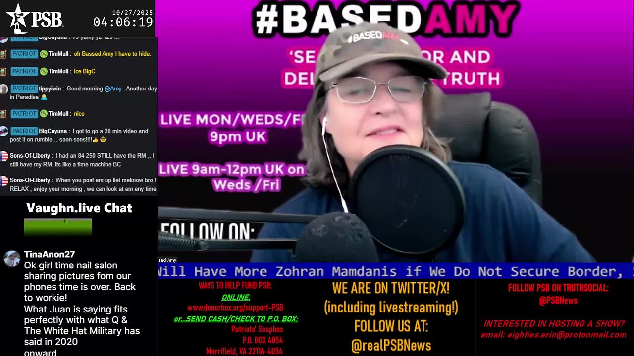 2025-10-27 04:00 EDT - Show Time Open: