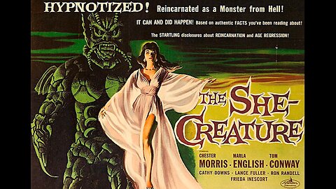 THE SHE CREATURE 1956 Hypnotist Reverts Woman to Prehistoric Beast for Murder FULL MOVIE in HD