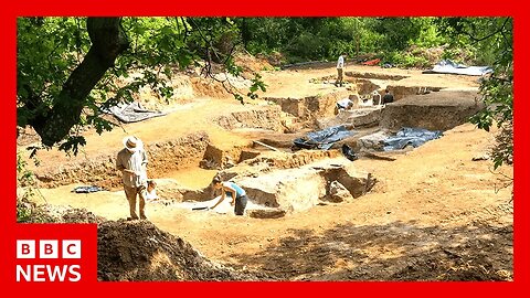 Humans made fire 350,000 years earlier than previously thought | BBC News