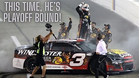 Austin Dillon wins at Richmond, this time with no controversy! One race remains until playoffs