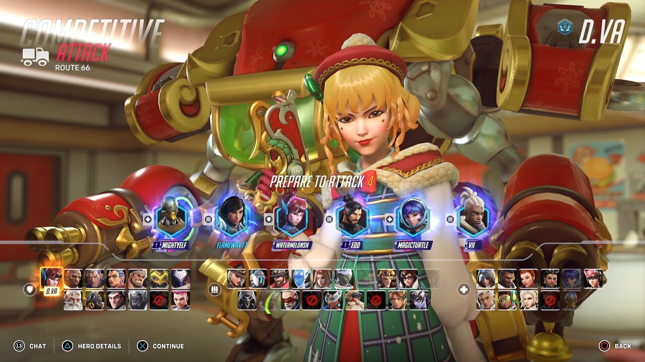 Overwatch 2 D.Va Gameplay (No Commentary)